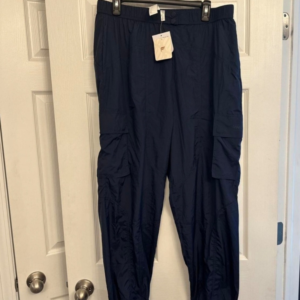 Fabletics Women's Dark Blue Cargo Pants